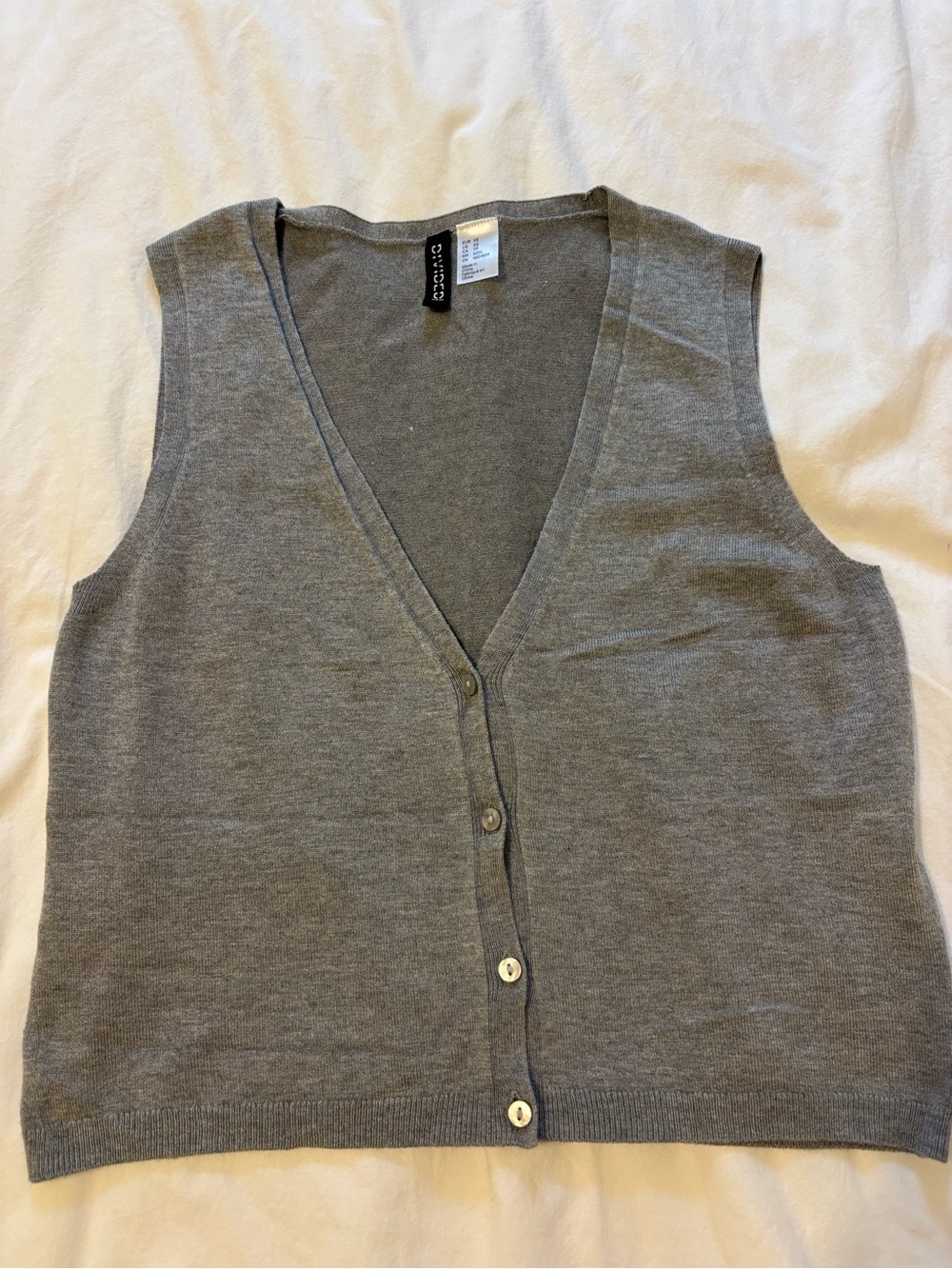 H&M Grey Sweater Vest